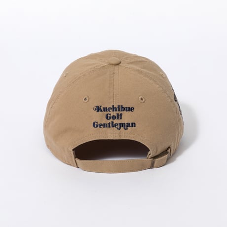 ’47×TOFU GOLF SHOP ロゴ キャップ by Kuchibue Golf Gentleman カーキ