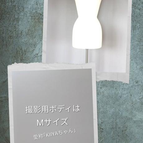♦️上質木綿 レース チュニック ライト 薄灰色