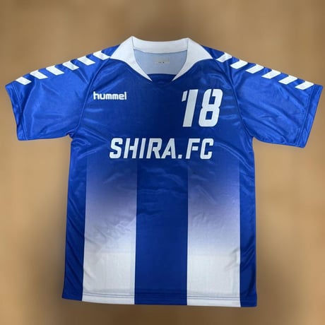 タグ付き SHIRA.FC サッカー ユニフォーム 上下セット