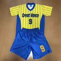 Great Vance サッカー ユニフォーム 上下セット 背番号9 サイズS