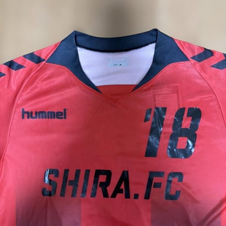 タグ付き SHIRA.FC サッカー ユニフォーム 上下セット