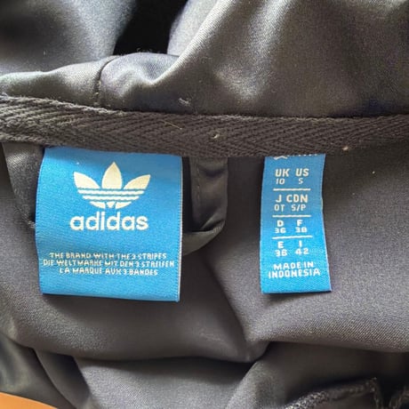 adidas 紺 パーカー レディース フーディー Mサイズ 光沢サテン
