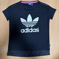 adidas 半袖Tシャツ 黒 レディースM