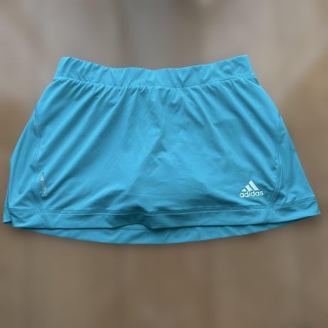 adidas adipower スカート M 青