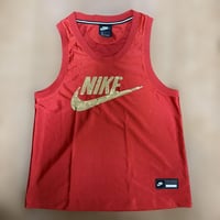 NIKE ノースリーブシャツ レッド レディース Mサイズ