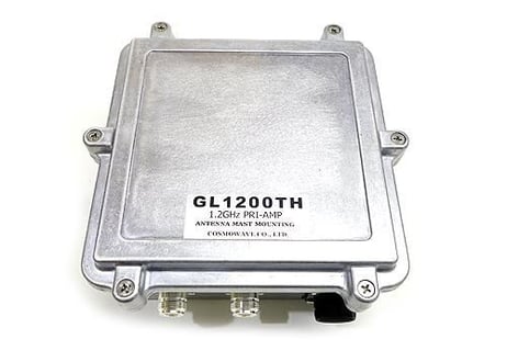 アンテナ直下型1200MHz帯プリアンプ BPF内蔵型 1.2GHz 屋外用 【受信アンプ】 【受注生産】
