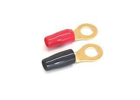 金メッキ 丸型端子 ８ＡＷＧ ８ＳＱ用　ネジ径8mm