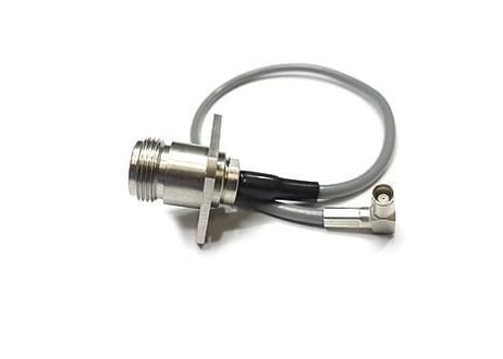 NJ 1.5D-2W ケーブル付 パネルフランジ付　自作、実験用に 【特価】 【未使用品】
