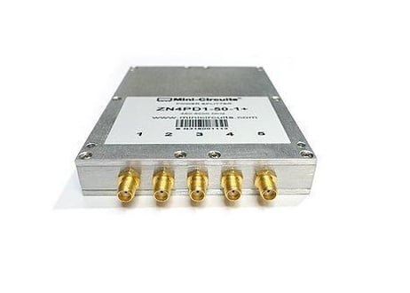 高周波パワーデバイダー　ZN4PD1-50-1+ 450-5000MHz  Mini-Circuits 　ミニサーキット 【中古】