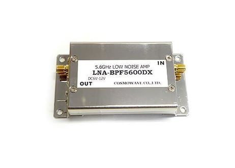 5600MHzプリアンプユニット　LNA-BPF5600DX　5.6GHz LNA 【組込み用】【受注生産】