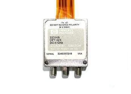 高周波同軸リレー　HP 33314A　SPDT 【中古】