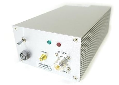 24GHz帯トランスバーター  完成品 IF:1.2GHz帯 外部基準10MHz対応 【受注生産】【限定品】