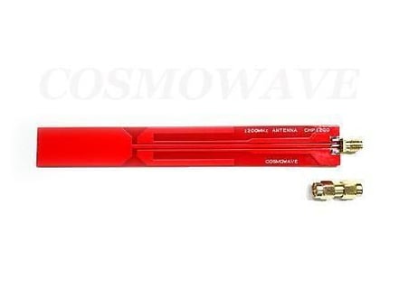 1200MHz  モノバンド・アンテナ SMAP-P変換コネクター付 新型 　ハンディ機に最適