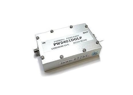 2400MHz帯パワーアンプユニット　1W 2.4GHz 【受注生産】【組込み用】