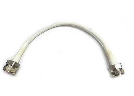 マイクロ波同軸ケーブル NPコネクター付 30cm JUNFLON MWX221 18GHz 【中古】