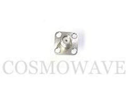 高級コネクター SMA-PA-JJ ヒロセ パネルフランジ付き SMAJ-SMAJ HRM513S ステンレス 【中古】