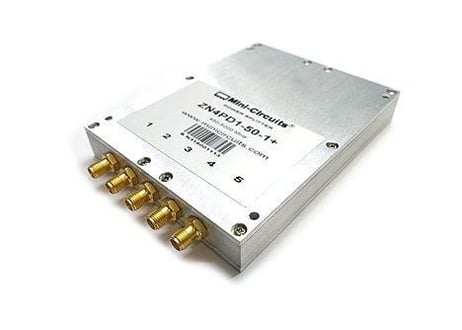 高周波パワーデバイダー　ZN4PD1-50-1+ 450-5000MHz  Mini-Circuits 　ミニサーキット 【中古】
