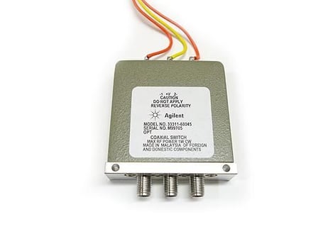 高周波同軸リレー　Agilent 33311-60045 DC4.5V 【中古】