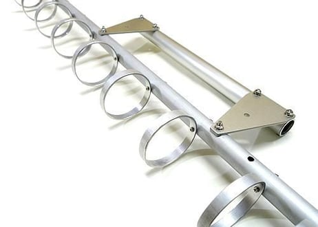 1200MHz帯 17エレメント・ループ八木アンテナ　65φクロスマウント【受注生産】