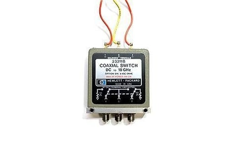 高周波同軸リレー　 HP/Agilent 33311B DC5V 18GHz 【中古】