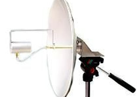 5.6GHz帯 高性能パラボラアンテナ 40cm 【受注生産】 　IC-905に最適　在庫限り