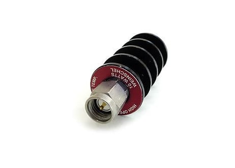 高周波同軸アッテネーター　6dB 12.4GHz 10W WEINSCHEL　【中古】  SMA