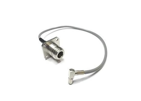 NJ 1.5D-2W ケーブル付 パネルフランジ付　自作、実験用に 【特価】 【未使用品】