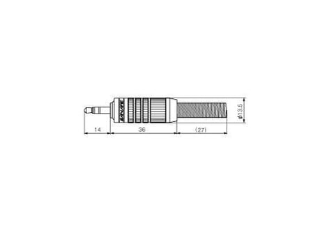 CANARE カナレ F-12 3.5mm ステレオミニプラグ 【特価品】