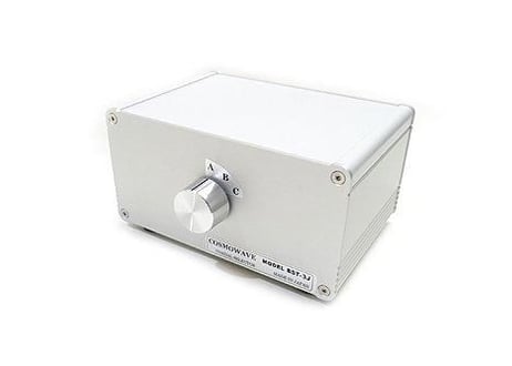 高周波用 BNC ラインセレクター　２回路 ３接点　BST-3J　DC~300MHz 【受注生産】