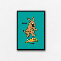 sk8 dog Print Art