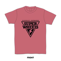 "Wild Logo" T-Shirt　ダークピンク