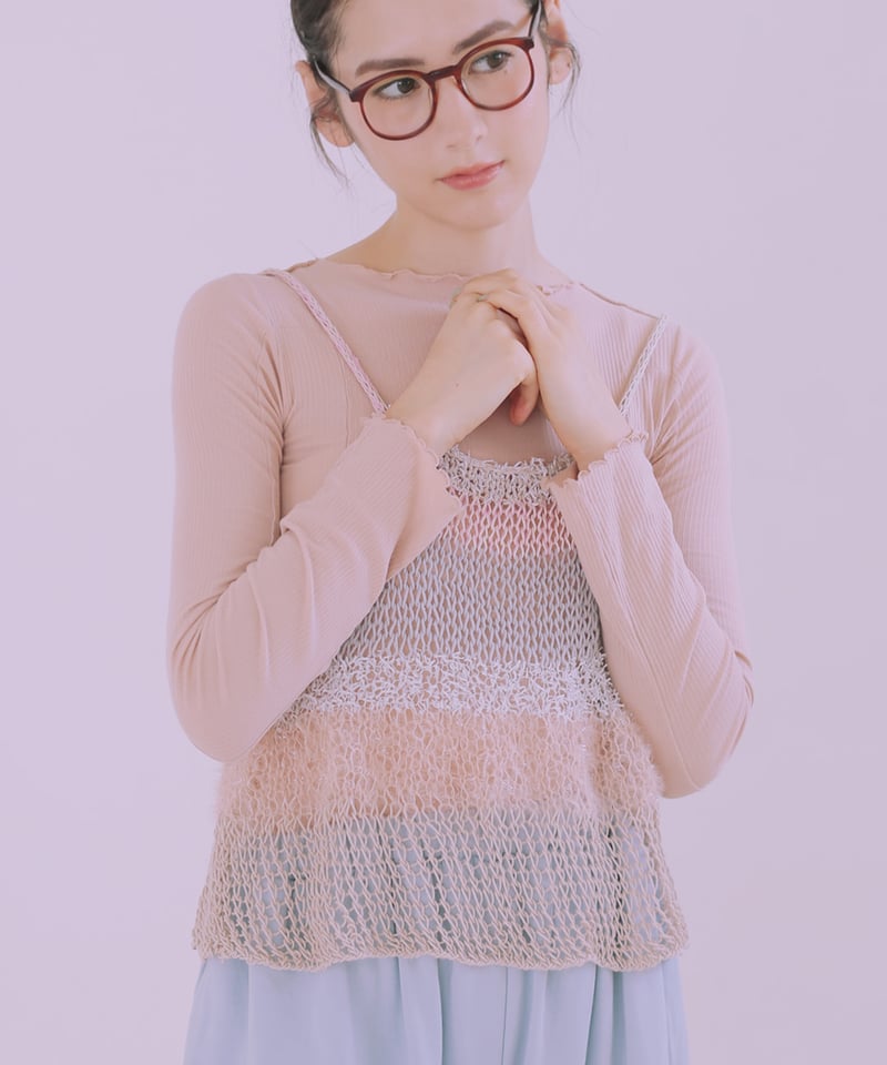 カールなキャミソール［キット］ | chocoshoe online store