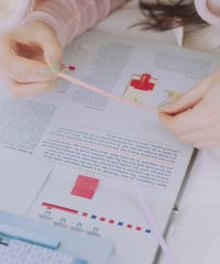 Knit Wit Knit Pattern Highlighter Long Index Sticker