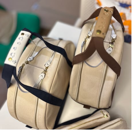 【 abibag 】 キャンバスボストンサンプルセール