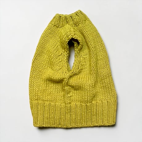 TigreBrocante"low gauge wide rib vest"(3color)unisex