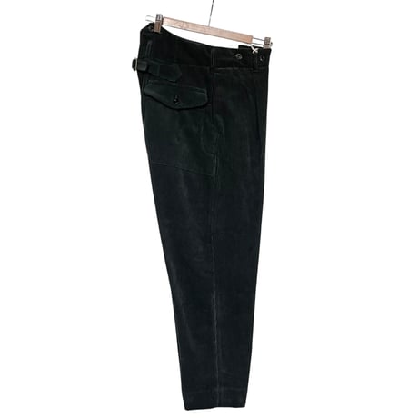 ASEEDONCLOUD"Handwerker corduroy HW slacks" (dark green)unisex