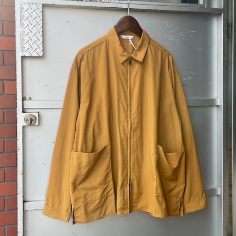 amne "NYLON zip park shirts" (gold) unisex