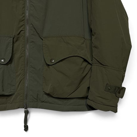 dip ltd"thinsulate®nylon zip hood jacket"(olive comb)unisex
