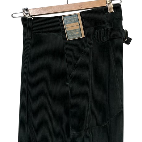 ASEEDONCLOUD"Handwerker corduroy HW wide trousers"(dark green)unisex