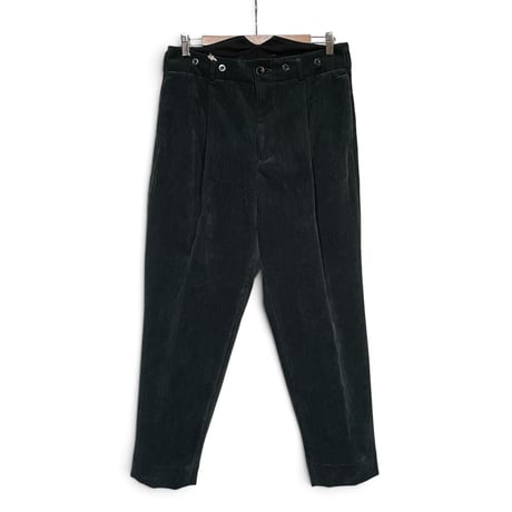 ASEEDONCLOUD"Handwerker corduroy HW slacks" (dark green)unisex
