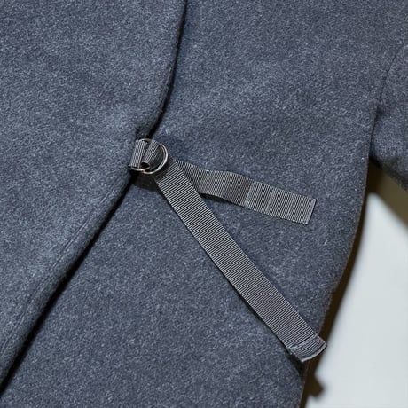 TigreBrocante"double mossa cachecoeur coat“(gray)women's