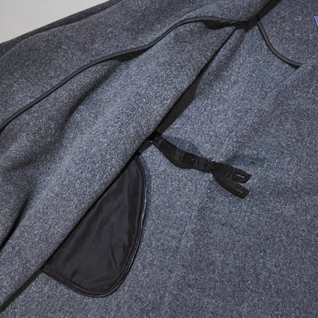 TigreBrocante"double mossa cachecoeur coat“(gray)women's