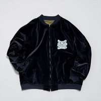 TigreBrocante"Lively tiger souvenir jacket"(black)unisex