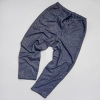 TigreBrocante"C/P flannel twill tagosaku long pants“(navy) unisex