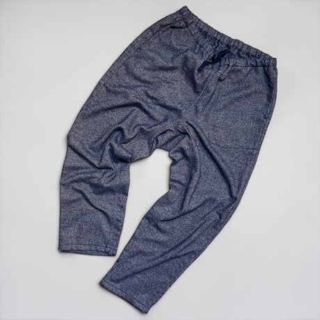 TigreBrocante"C/P flannel twill tagosaku long pants“(navy) unisex