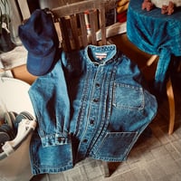 TigreBrocante"12,75oz denim tuck shirts jacket"(women's)
