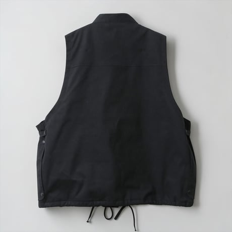 PORTRAITE"over vest"(cotton twill black)unisex