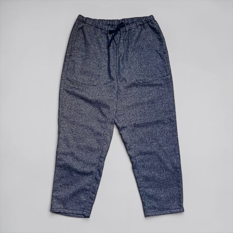 TigreBrocante"C/P flannel twill tagosaku long pants“(navy) unisex
