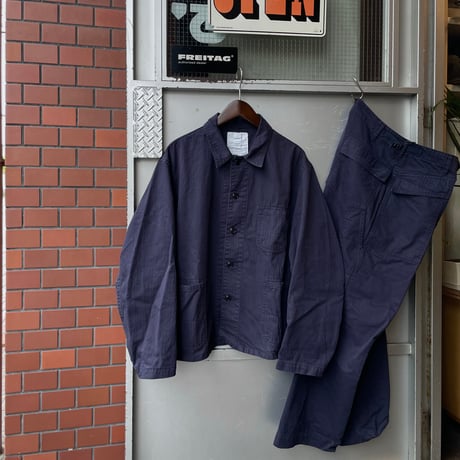 H.UNIT "HBT 3P jacket"(navy)unisex