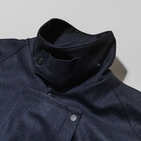 PORTRAITE"EX Long Wool Coat"(dark navy)unisex